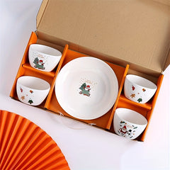 Santa Claus table ware