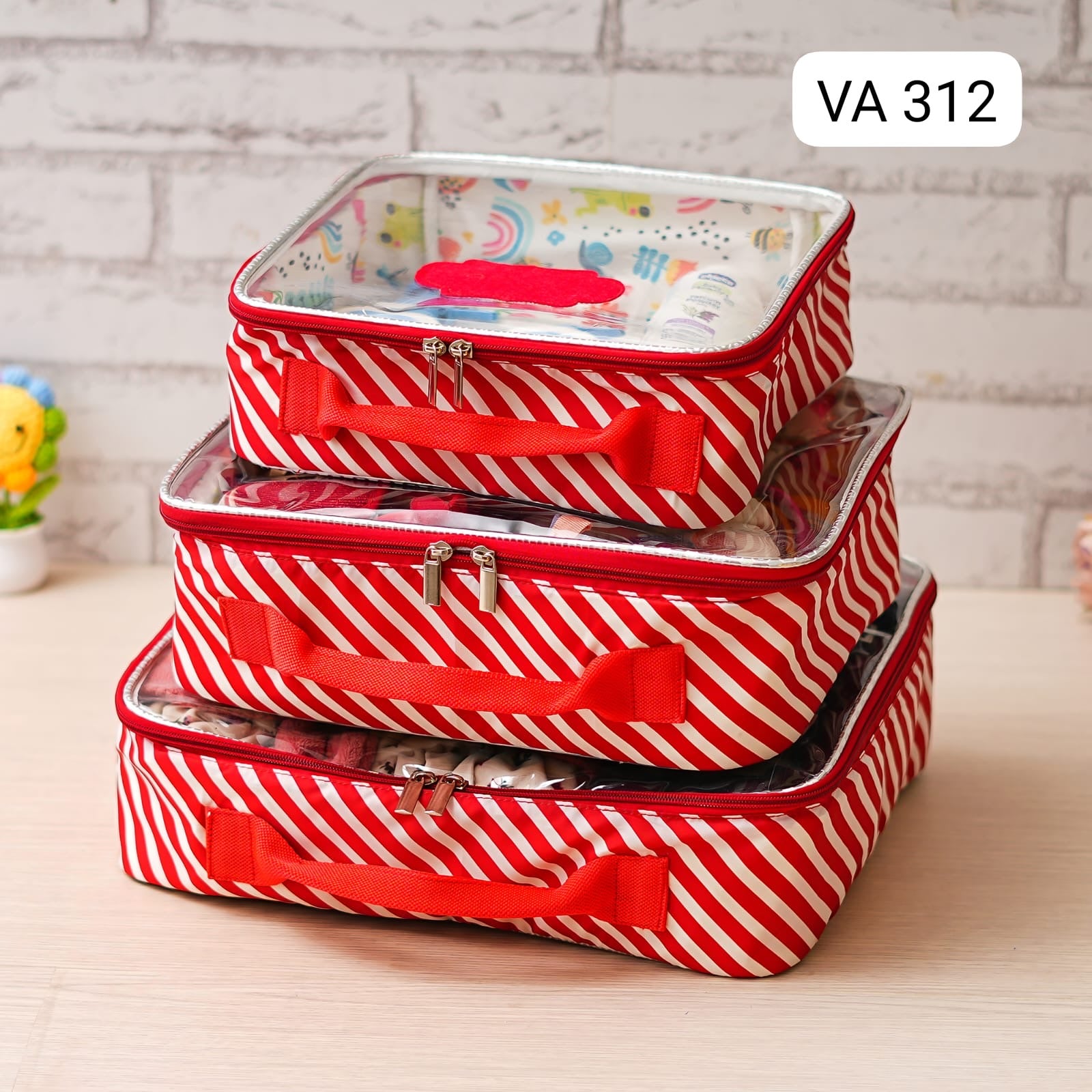 Personalised 3 piece organiser set