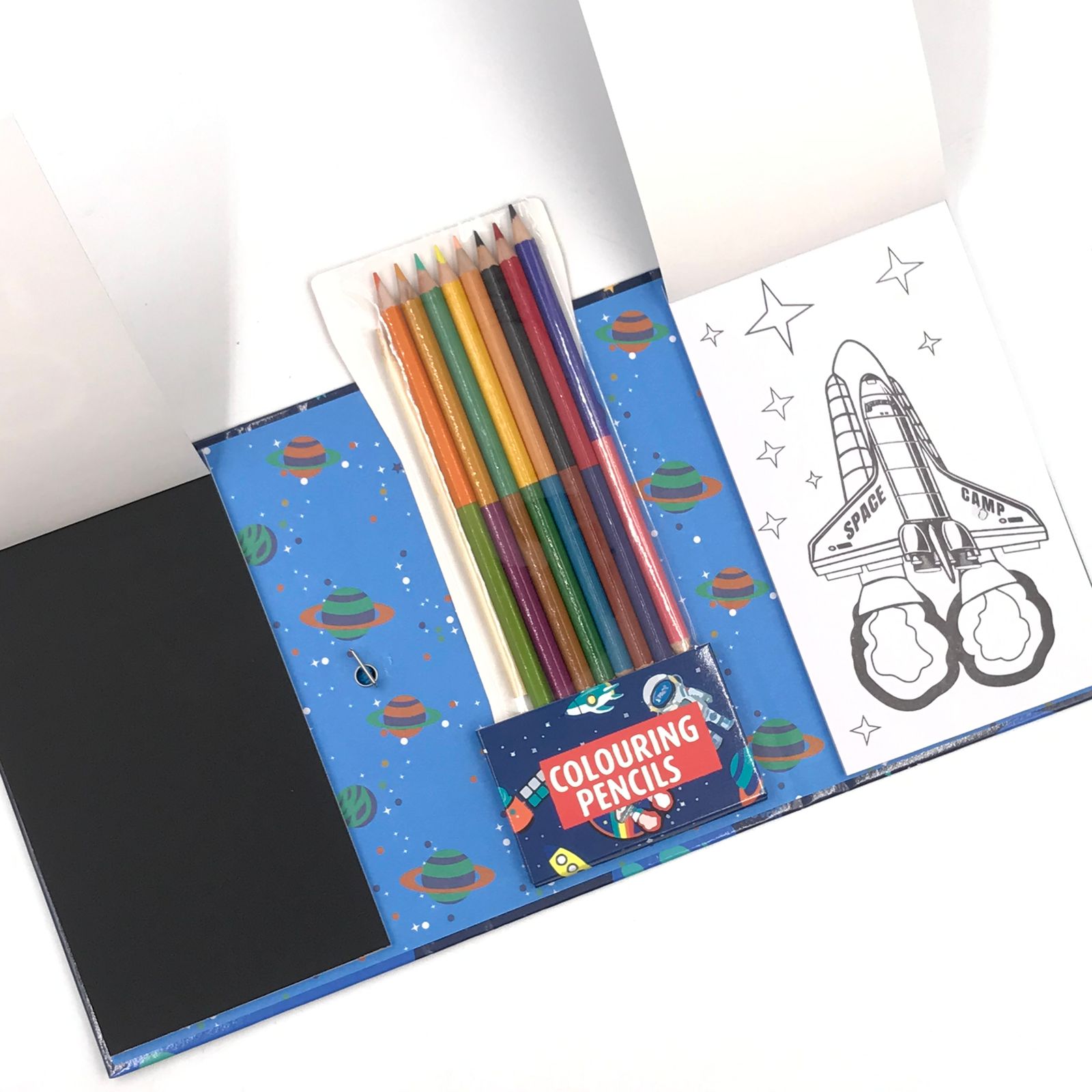 Colouring and scratch book