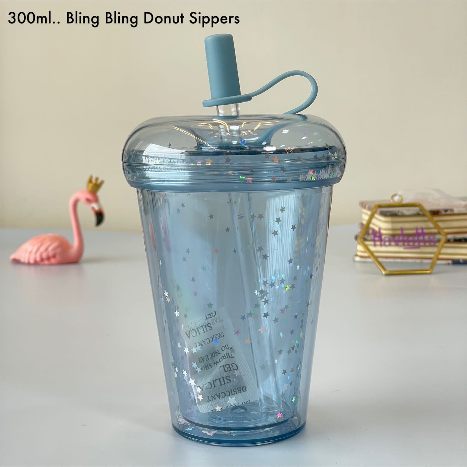 Bling bling donut sipper