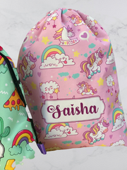 Personalised swim bags