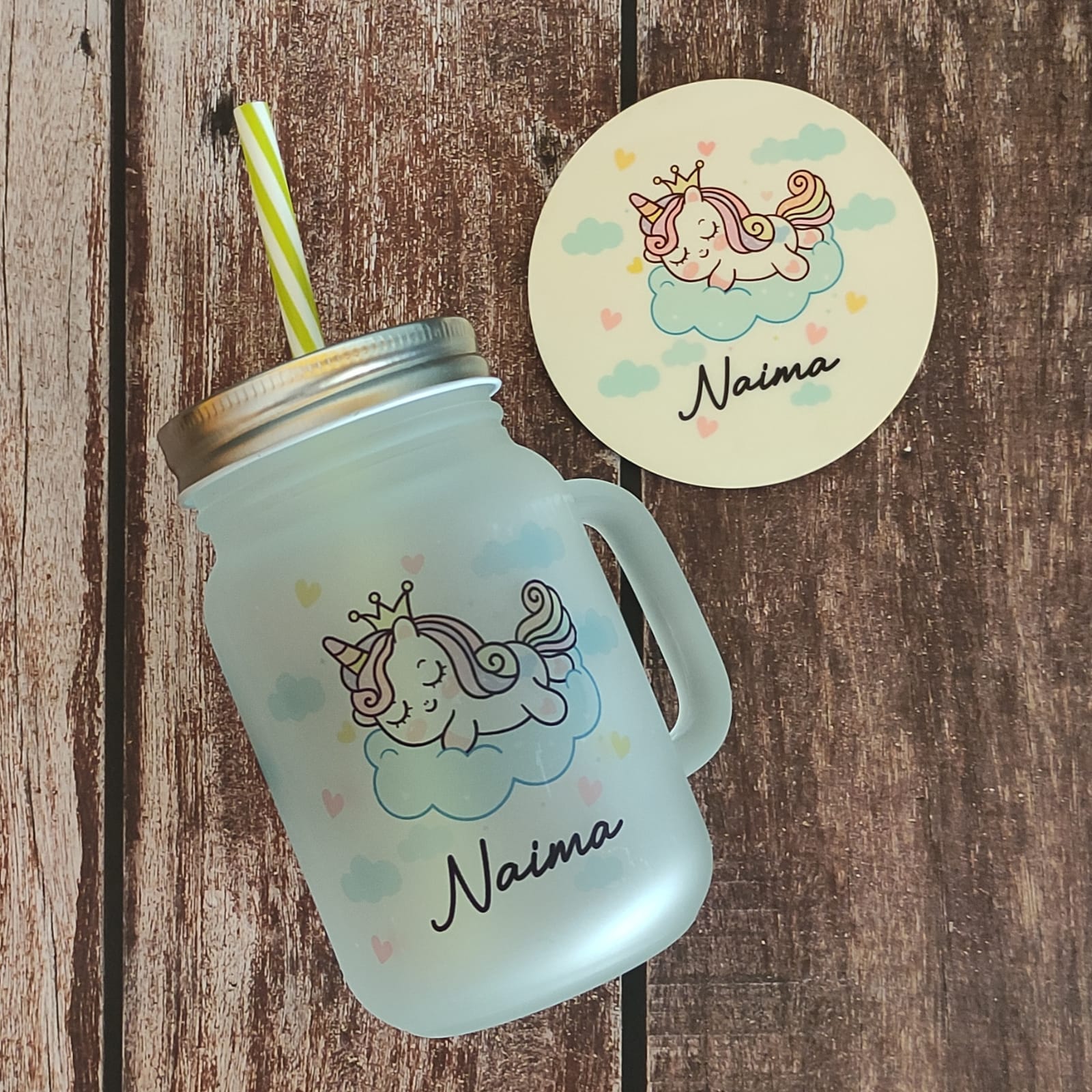 Personalised kids dining set