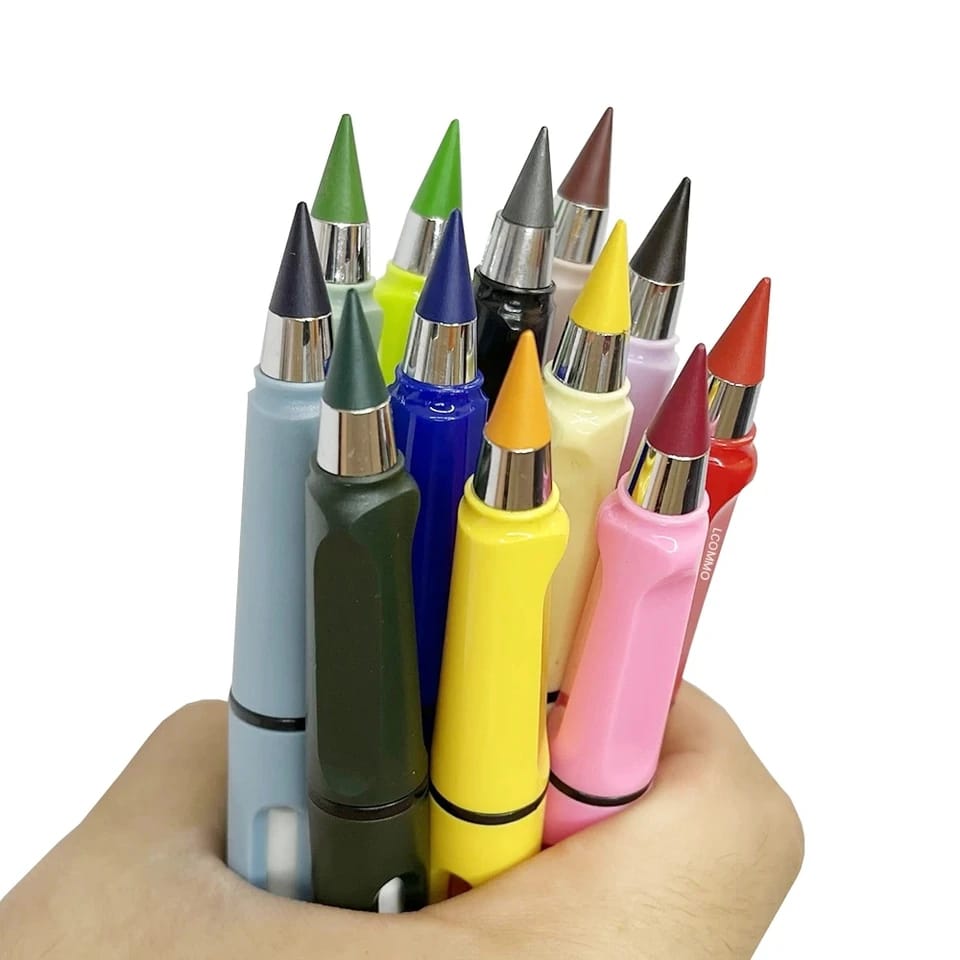 Kids 12 of color pencil