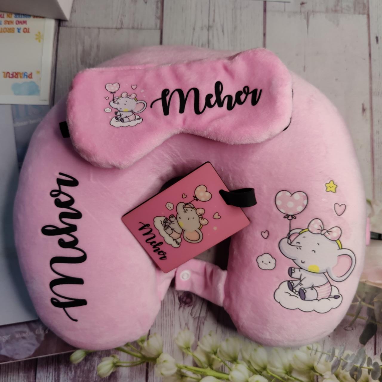 Neck pillow combo