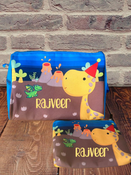 Personalised duffle combo