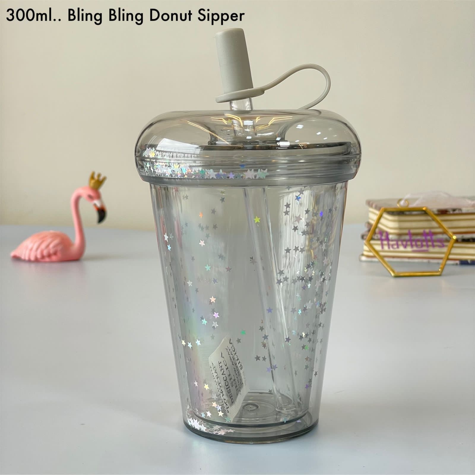 Bling bling donut sipper