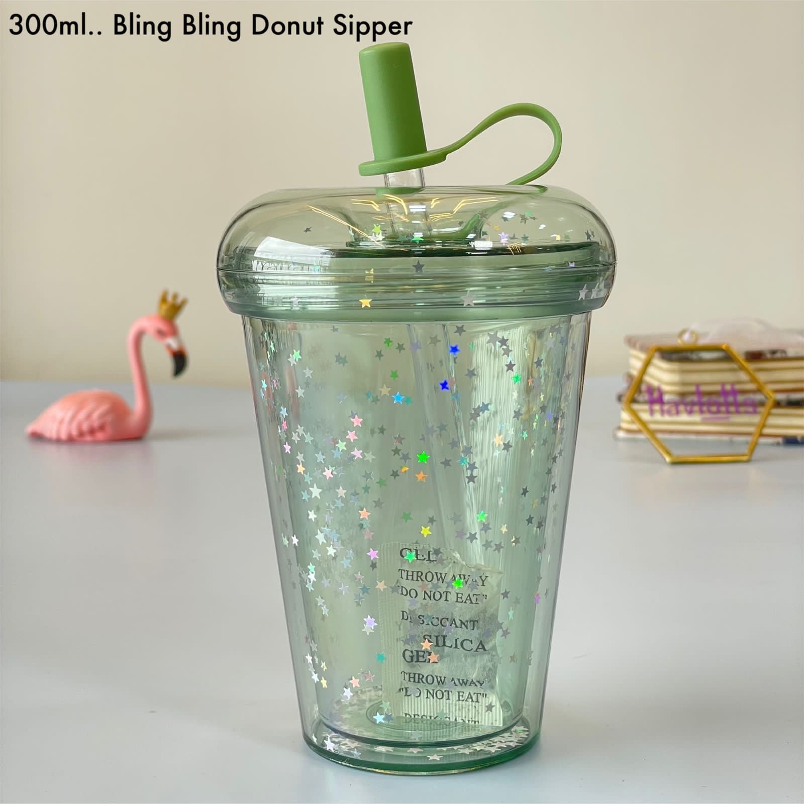 Bling bling donut sipper