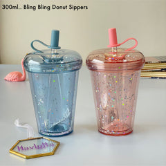 Bling bling donut sipper