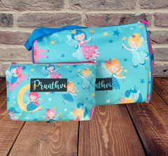 Personalised duffle combo