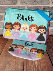 Personalised duffle combo