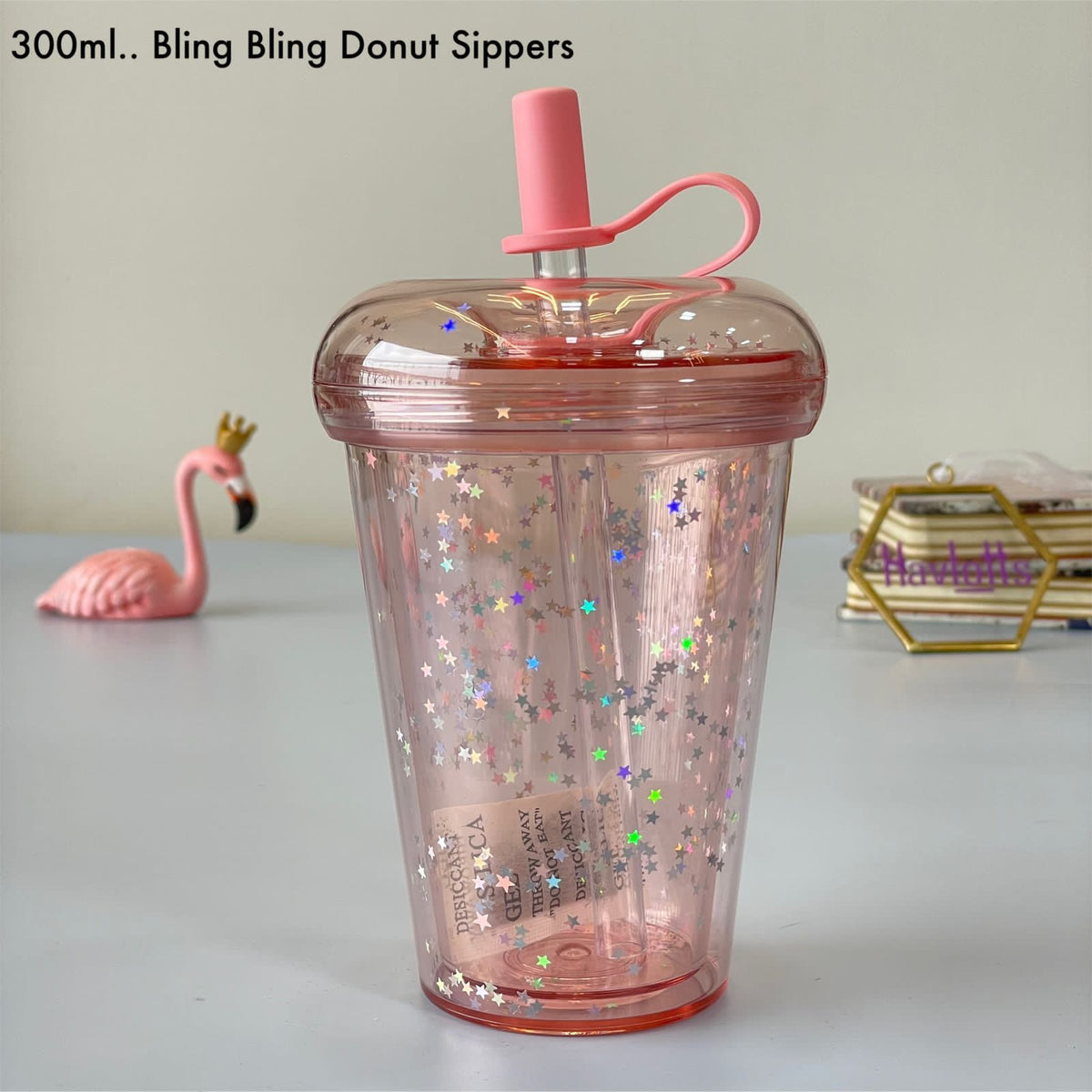 Bling bling donut sipper